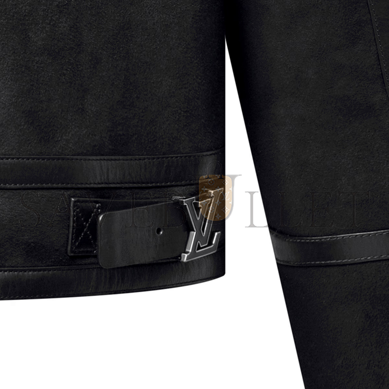 LOUIS VUITTON SHEARLING BLOUSON 1AII16